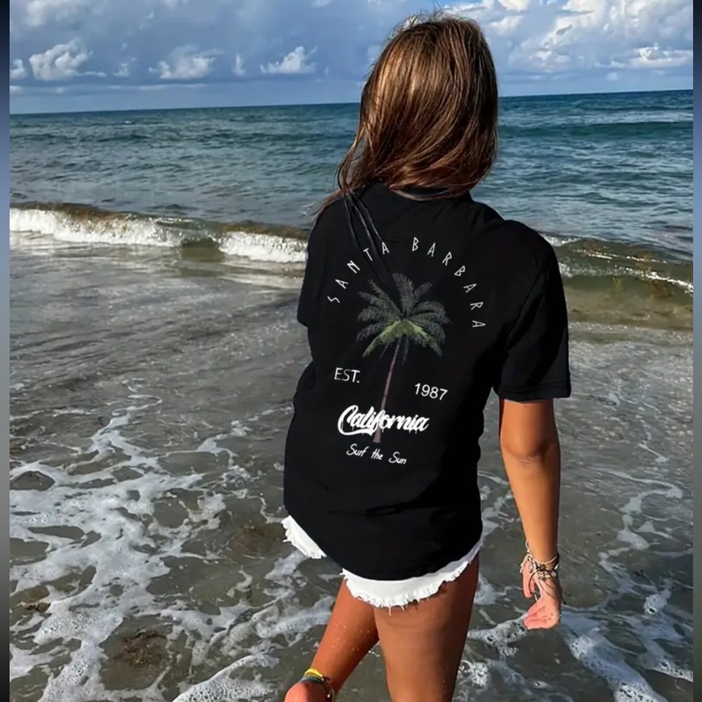 ✨ 2/$15 - Santa Barbara, Cali T-Shirt